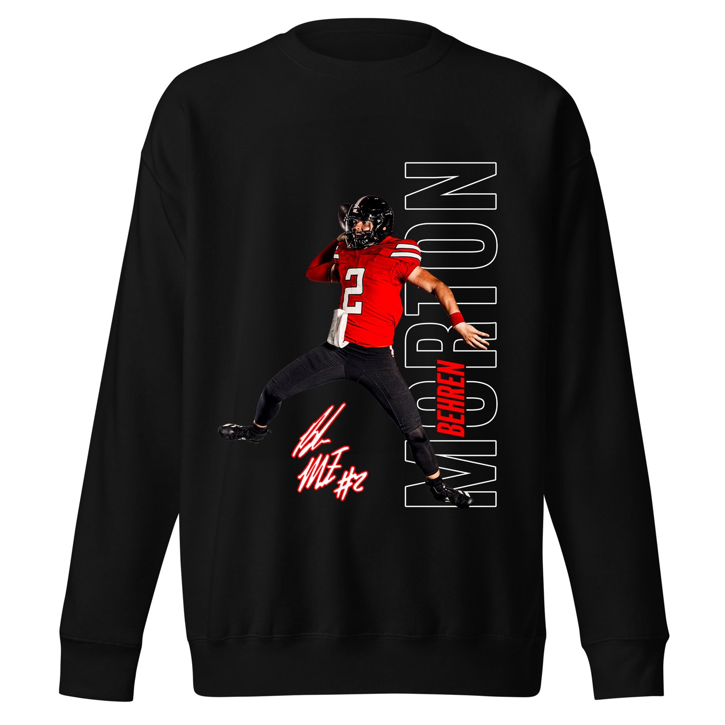 Behren Morton Action Graphic Sweatshirt