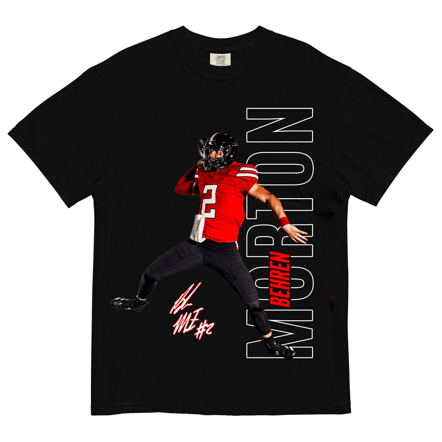 Behren Morton Action Graphic T-Shirt